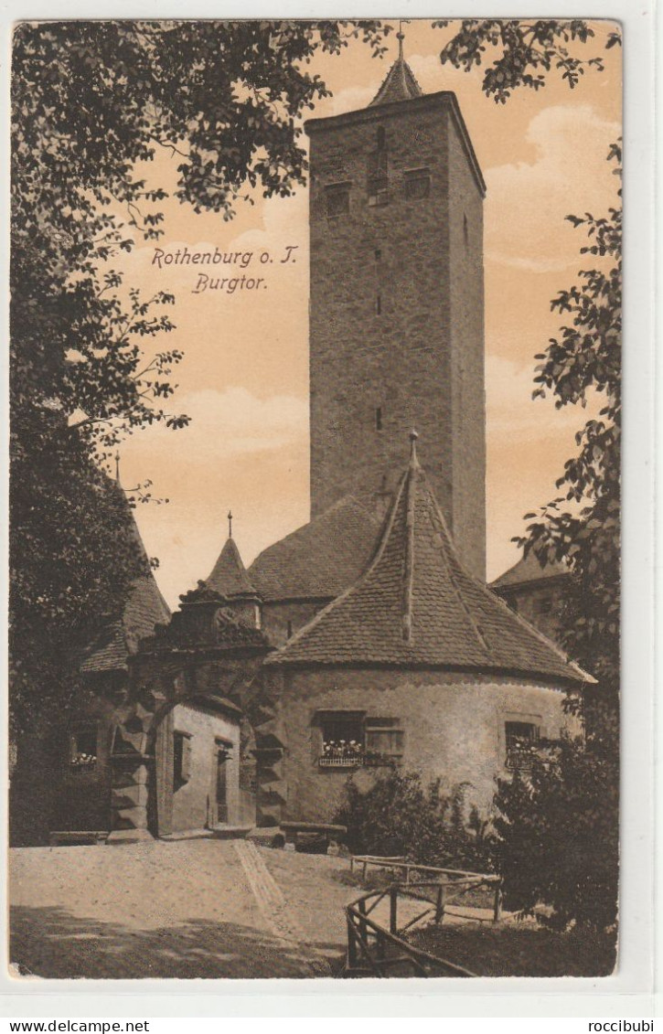 Rothenburg O.d. Tauber, Burgtor, Bayern - Rothenburg O. D. Tauber