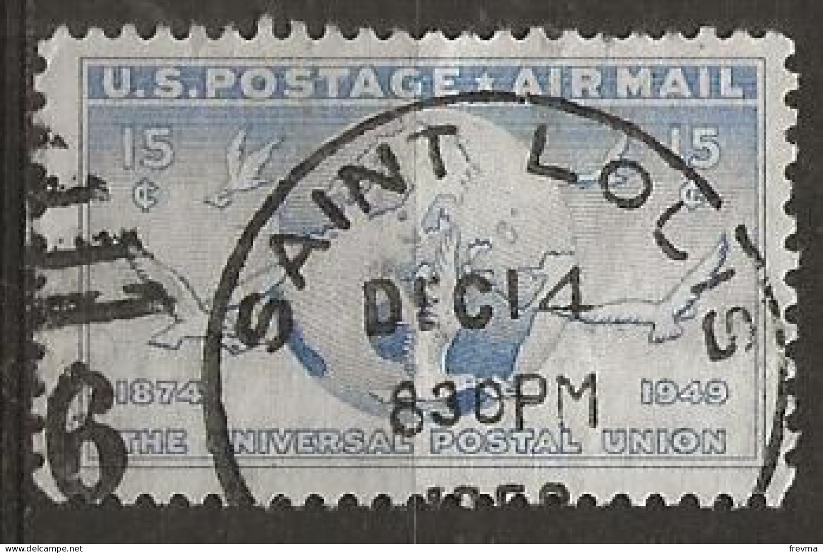 Timbre Etats Unis Obliteration Saint Louis - Used Stamps