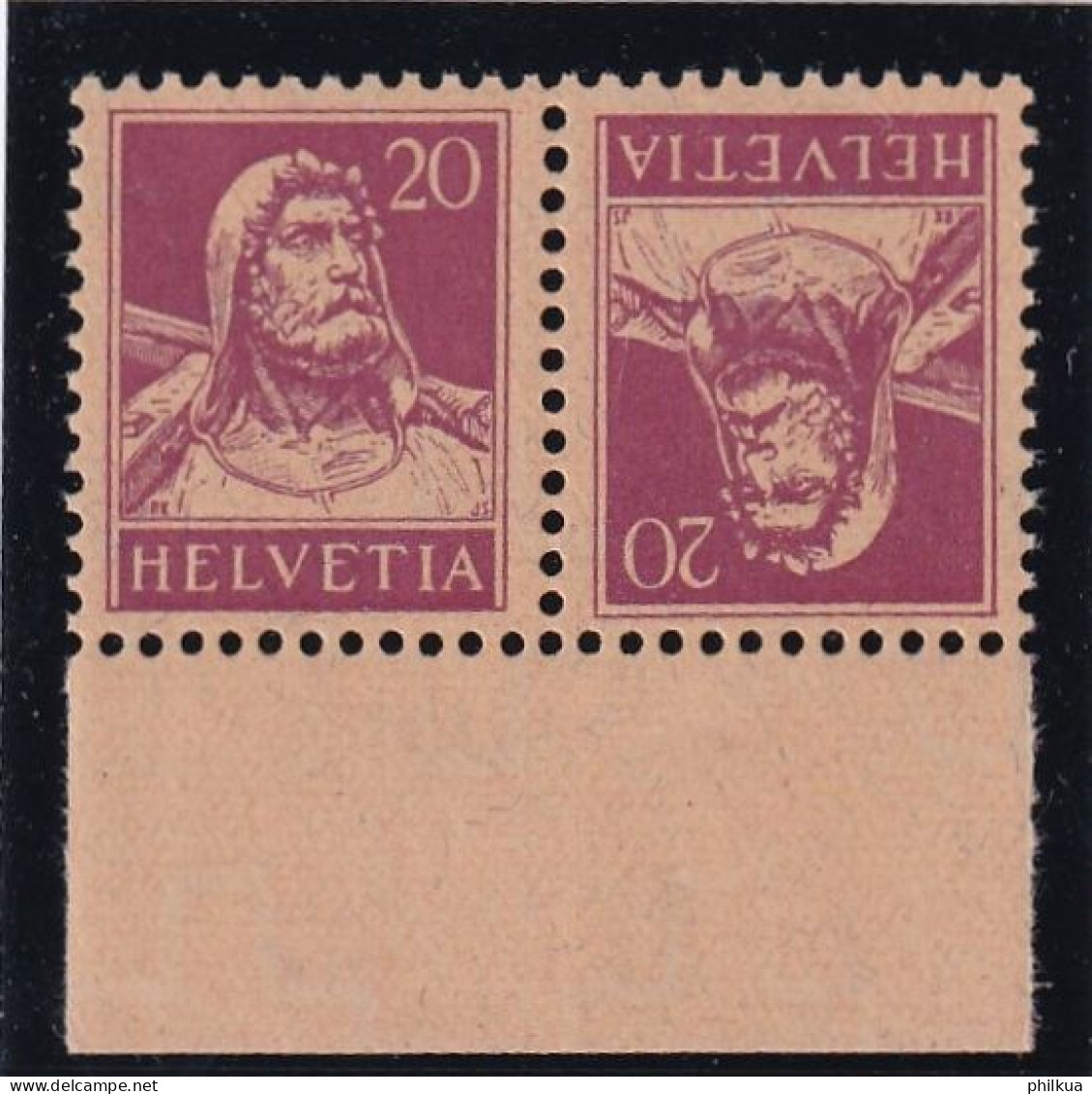 Zumst. K19 / Mi. K19 Einwandfrei Postfrisch/**/MNH Mit Bogenrand - Tete Beche