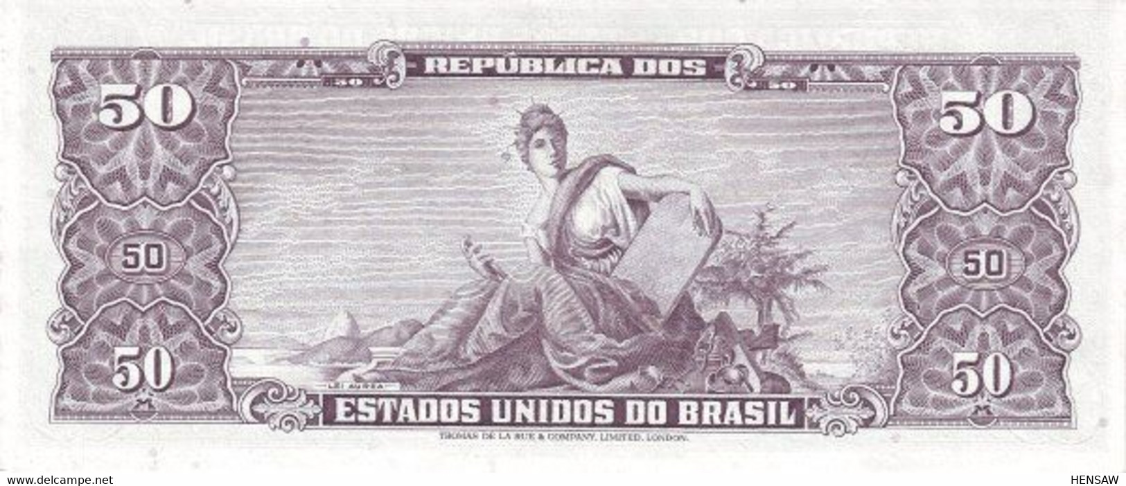 BRAZIL 5 CENTAVOS P 184b 1967 UNC SC NUEVO - Brazil