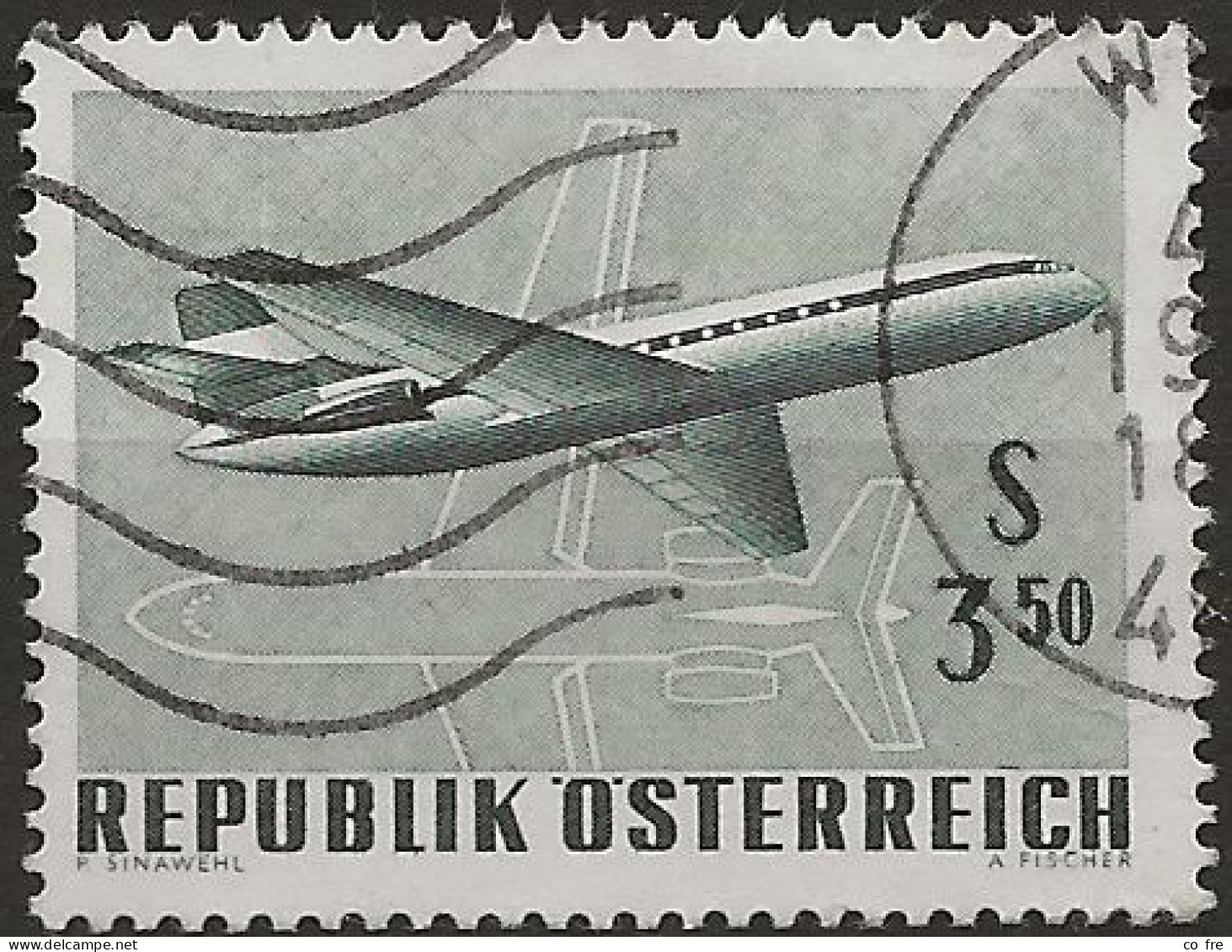Autriche, Poste Aérienne N°64 (ref.2) - Sonstige & Ohne Zuordnung
