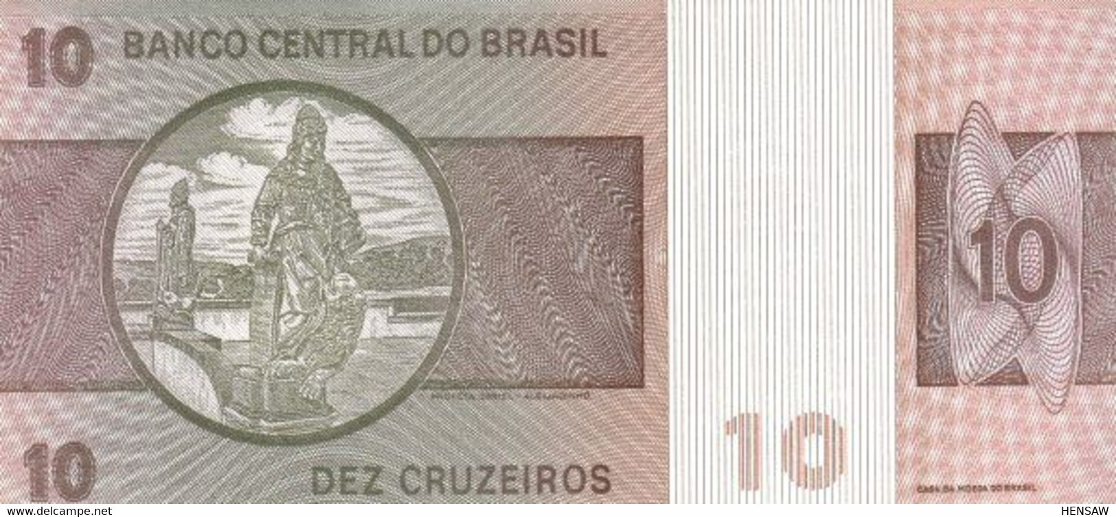 BRAZIL 5 CRUZEIROS P 192c 1979 UNC NUEVO SC - Brasile