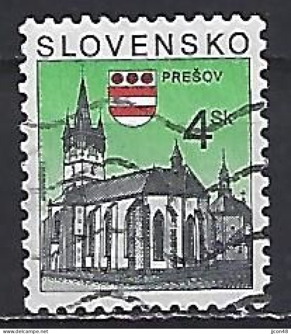 Slovakia 1998  Cities; Presov (o) Mi.326 - Oblitérés