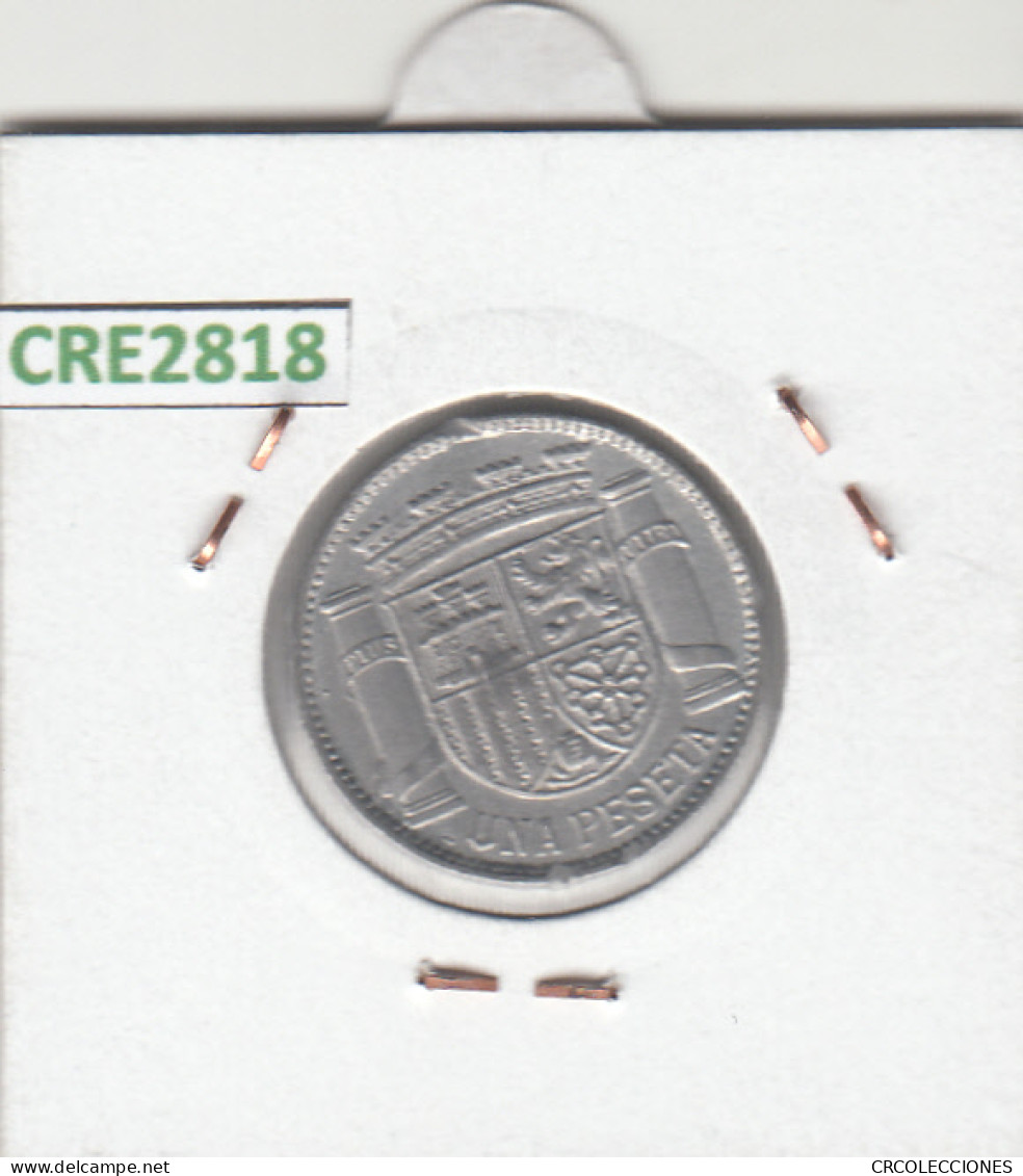 CRE2818 MONEDA ESPAÑA II REPUBLICA 1 PESETA 1933 PLATA - Autres & Non Classés