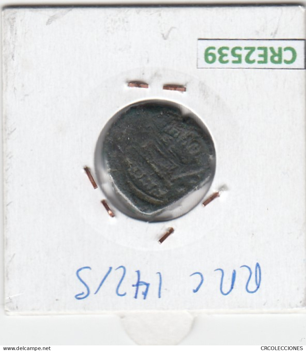 MONEDA ROMANA SEXTANTE ROMA MERCURIO PROA 189-180 AC - Republic (280 BC To 27 BC)