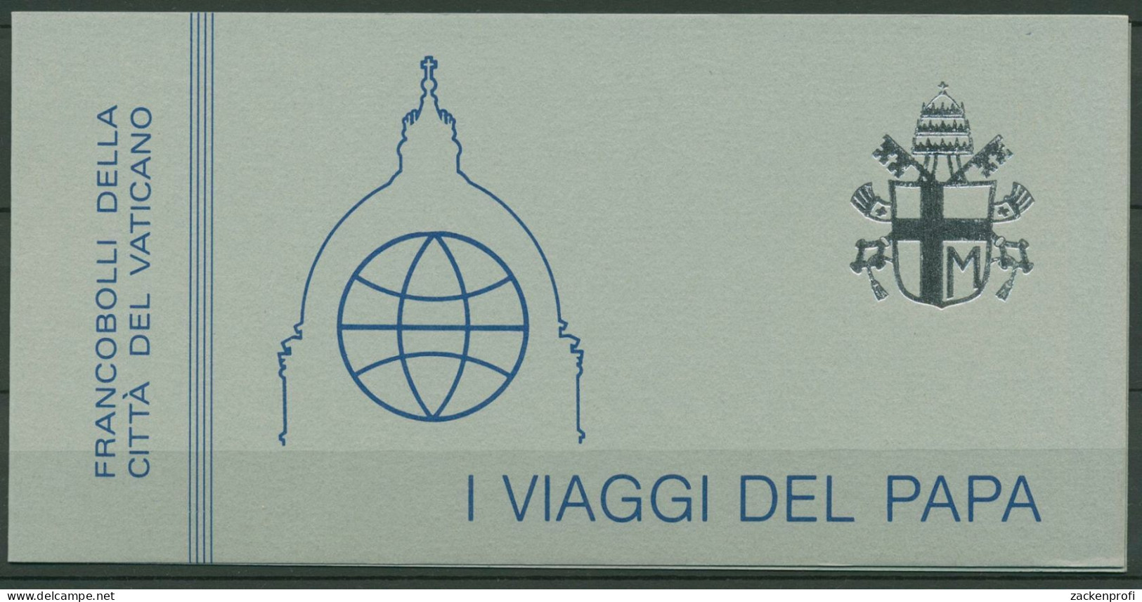 Vatikan 1984 Papst Johannes Paul II. Markenheftchen MH 2 Gestempelt (C63113) - Markenheftchen