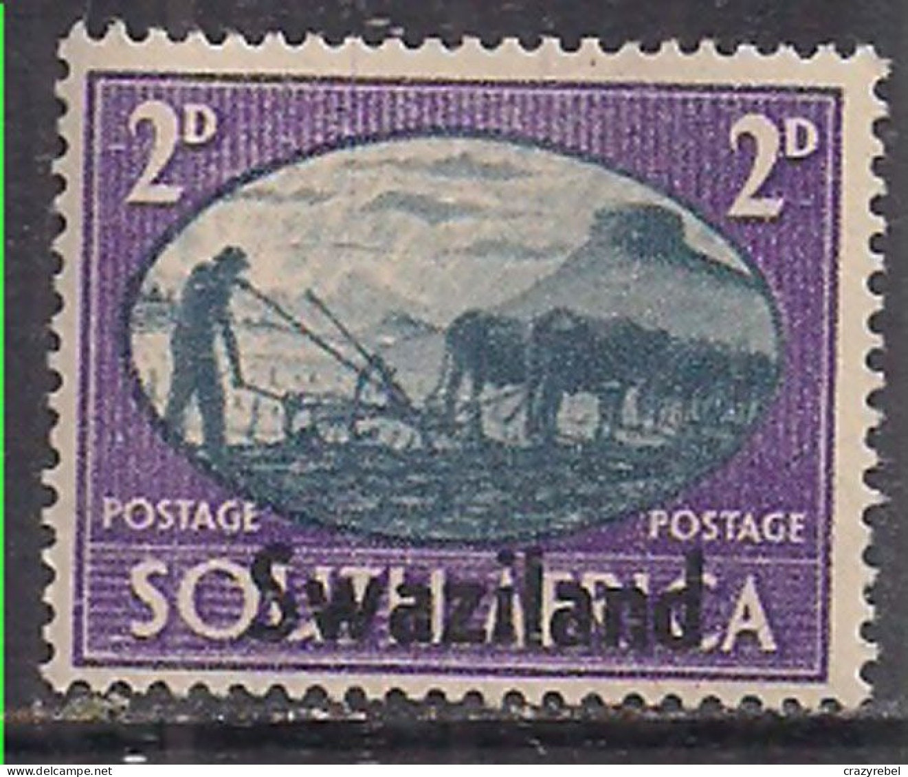 Swaziland 1945 KGV1 2d MLH SG 40 ( K618 ) - Swaziland (...-1967)