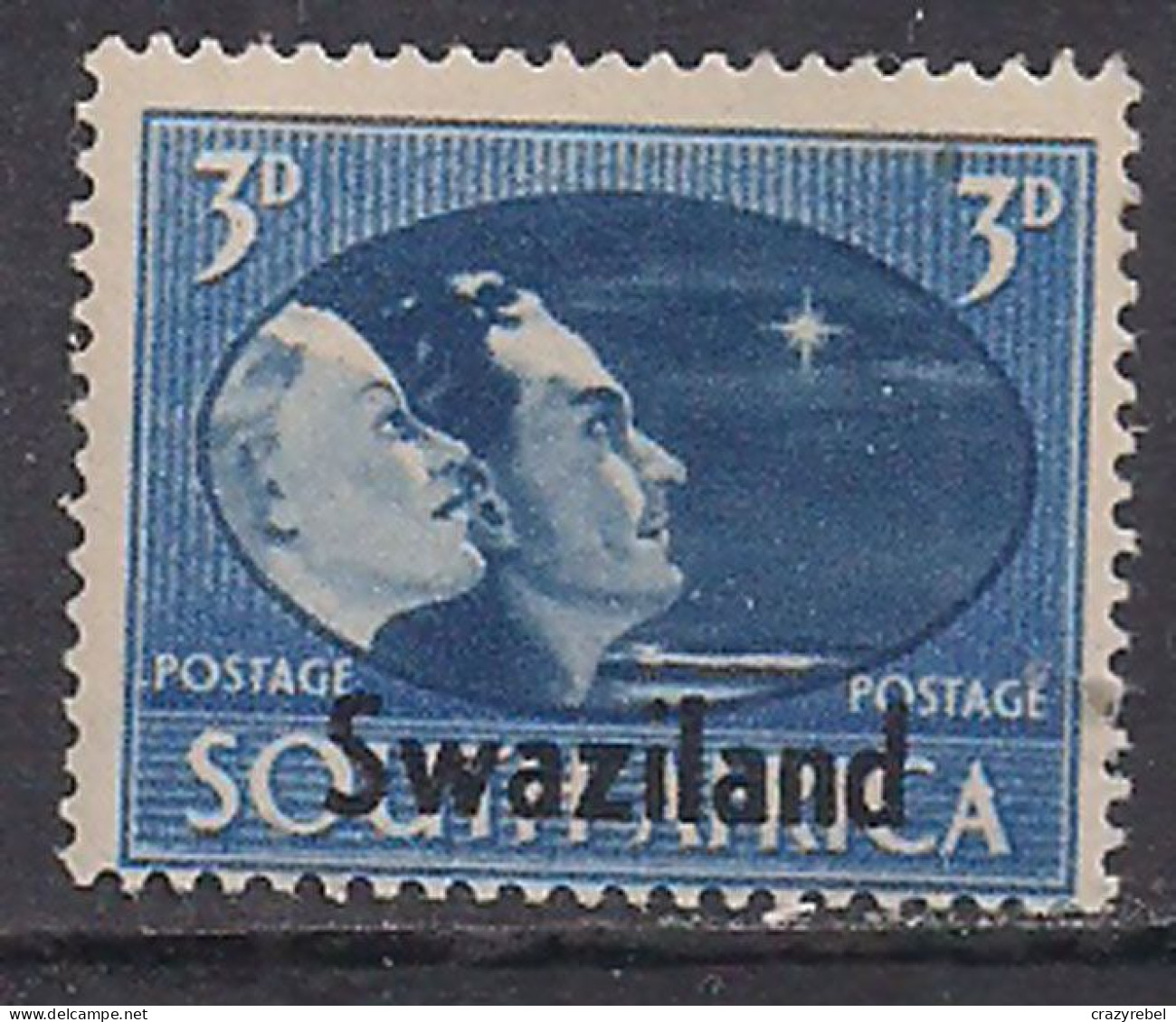 Swaziland 1945 KGV1 3d MLH SG 41 ( K583 ) - Swaziland (...-1967)