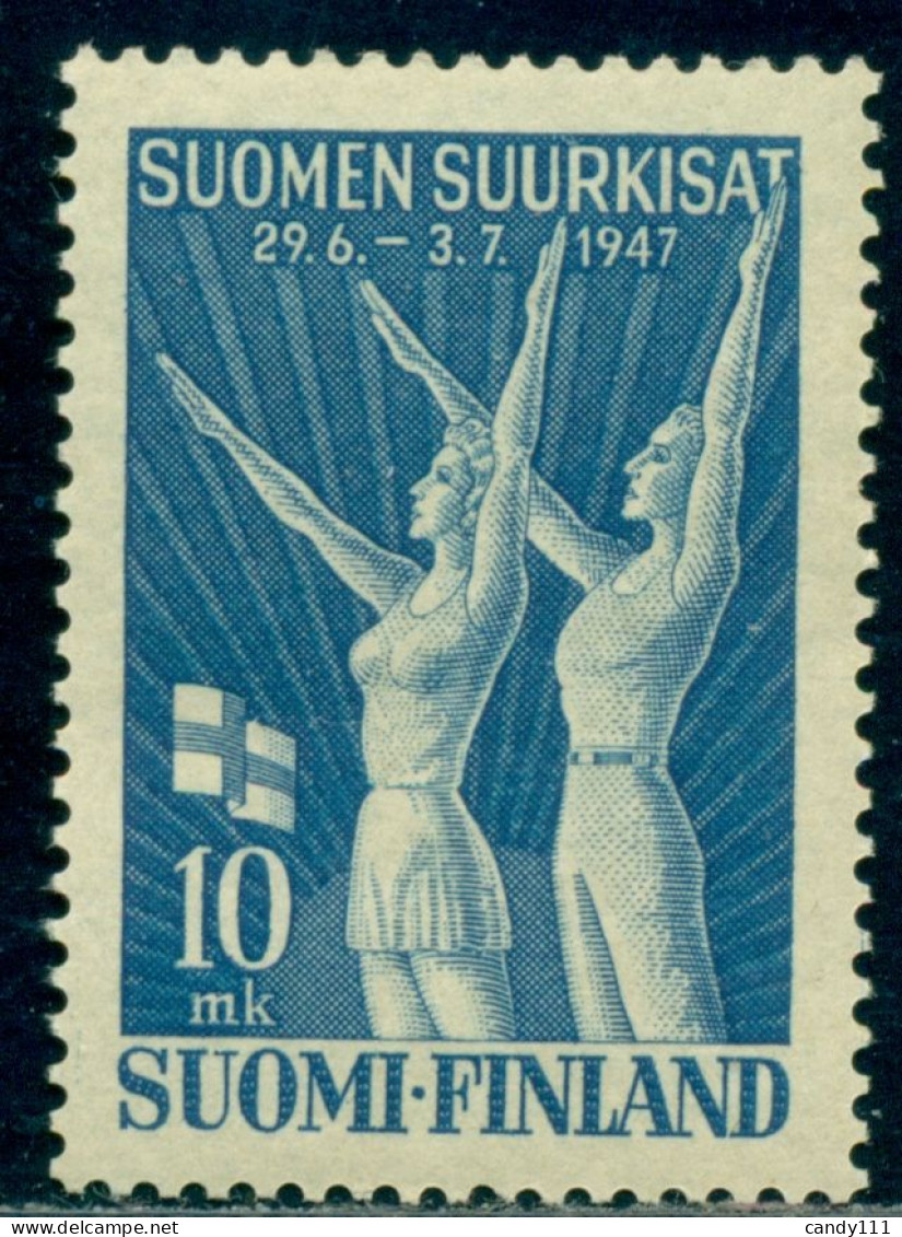 1947 Gymnastics,Sporrt Week Helsinki,,Finland,339 ,MNH - Ginnastica