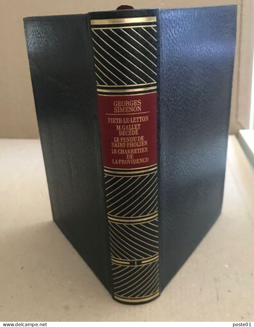 Oeuvres Complètes / Tome I / Pietr Le Letton -M. Gallet Décédé -le Pendu De Saint Pholien -le Charretier De La Providenc - Novelas Negras