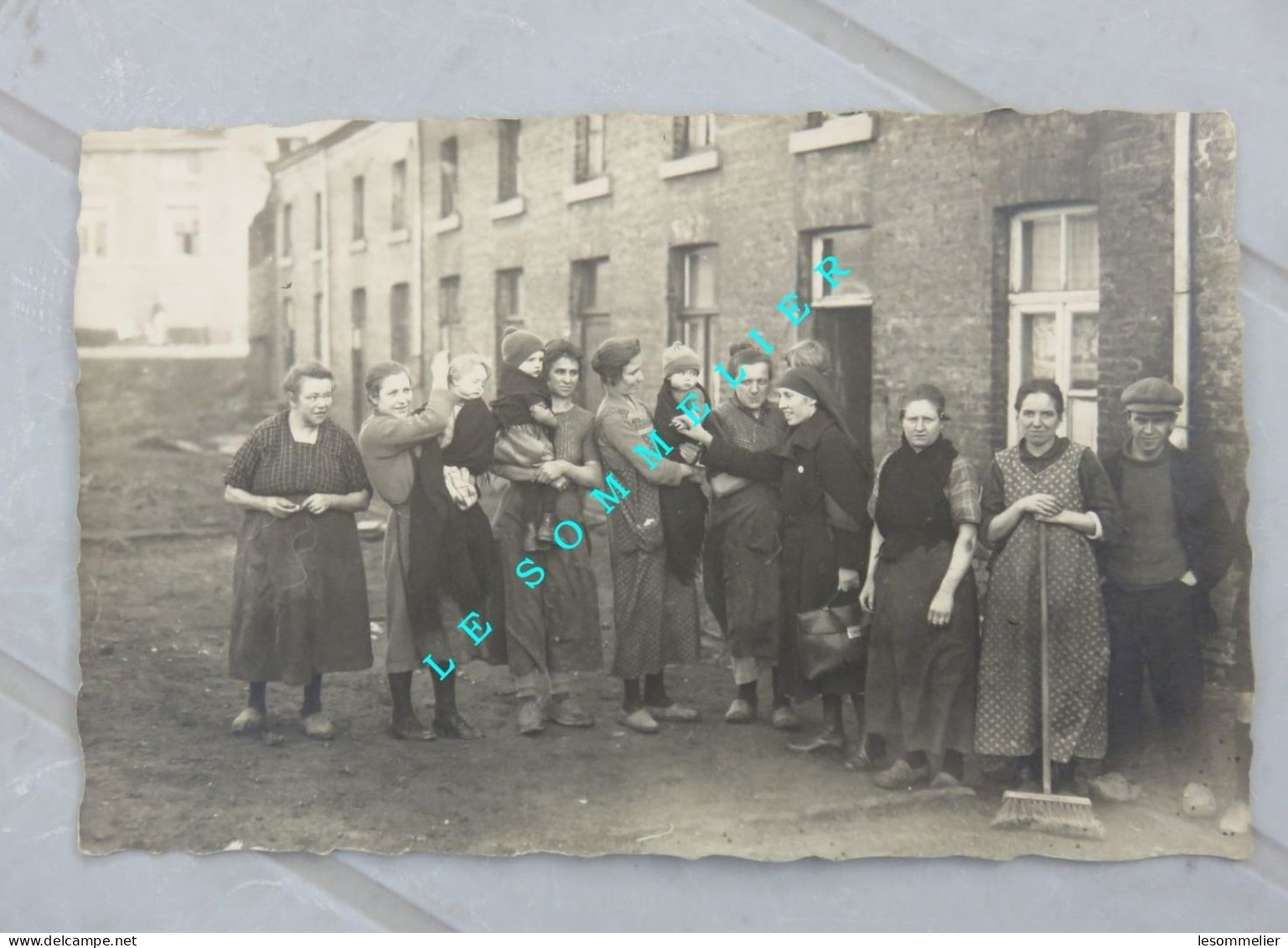 TILLEUR /  INONDATIONS 1926 /  SOEUR JEANNE /  PHOTO CARTE - Saint-Nicolas