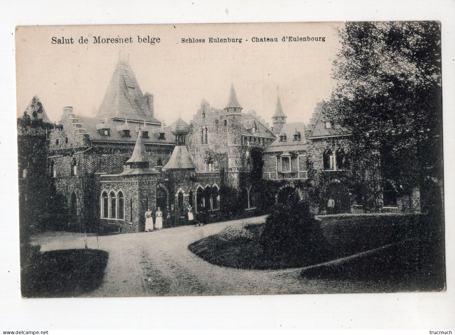 72 - Salut De MORESNET Belge - Schloss - Château Eulenbourg - Blieberg