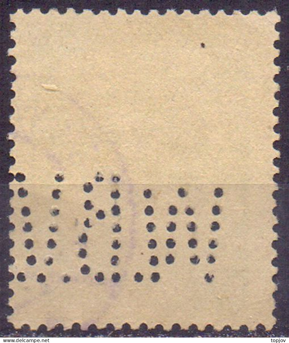 AUSTRIA - Perfins  -  O - Perforés