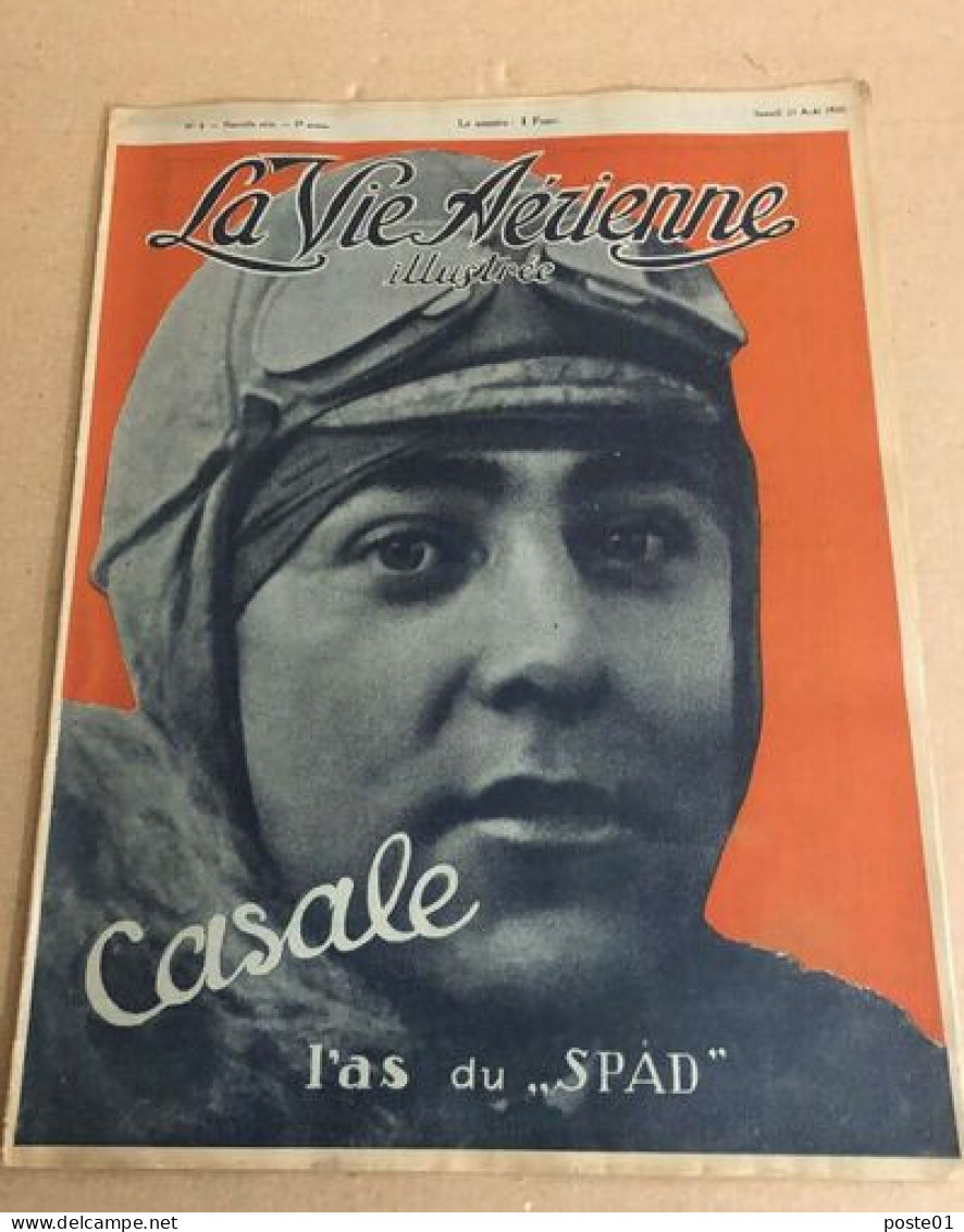 La Vie Aérienne Illustrée N° 3 / Casale L'as Du " Spad " - Flugzeuge