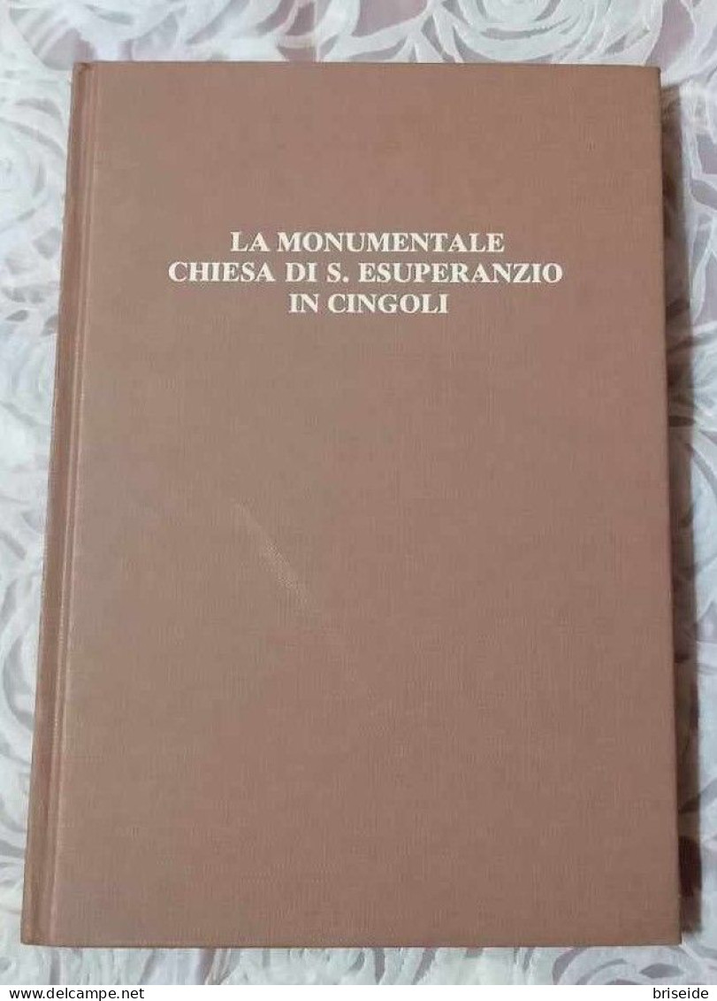 SCONTATO LA MONUMENTALE CHIESA DI S. ESUPERANZIO IN CINGOLI ( MACERATA ) 1978 STAMPA GRAFICHE JESINE JESI - Arts, Architecture