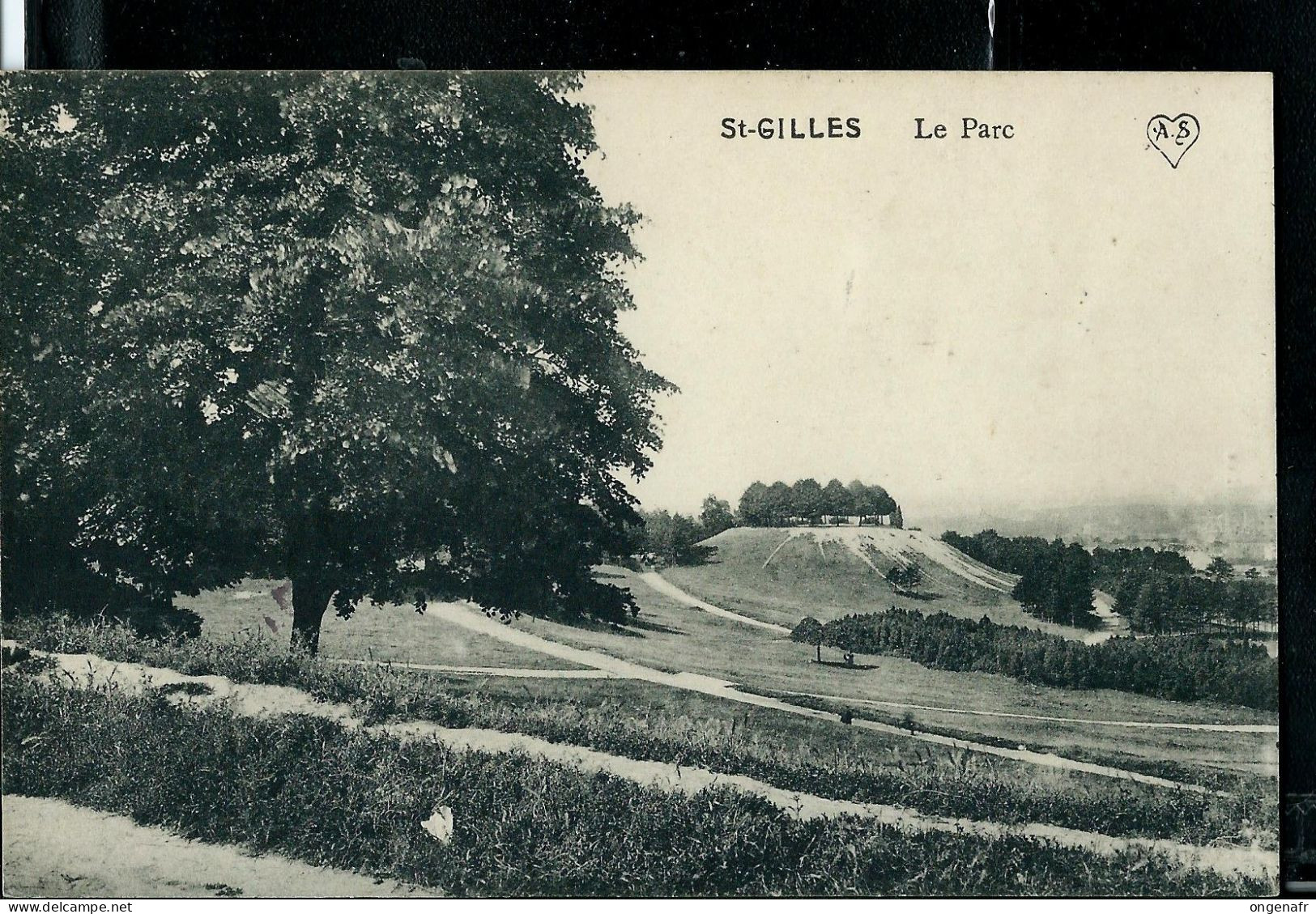 Le Parc  - Obl. 23/07/1919 - St-Gilles - St-Gillis