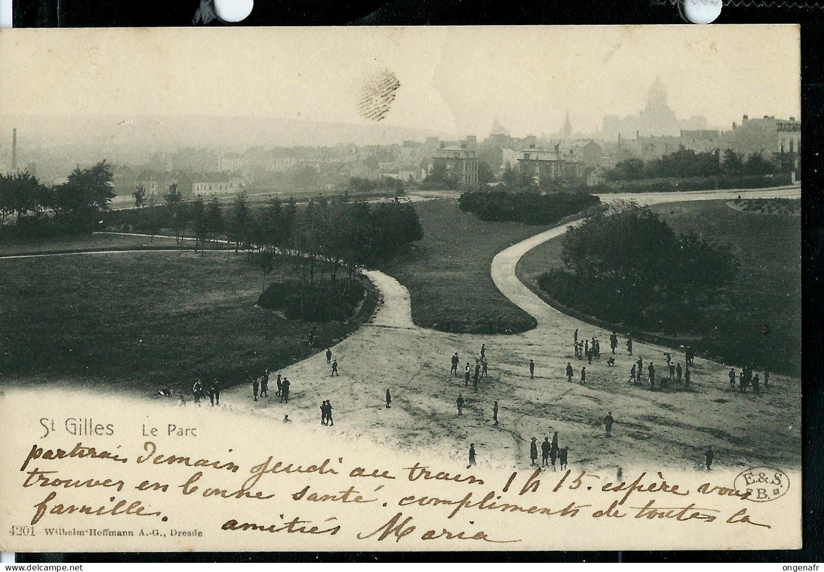 Le Parc  - Obl. 19/04/1905 - St-Gilles - St-Gillis