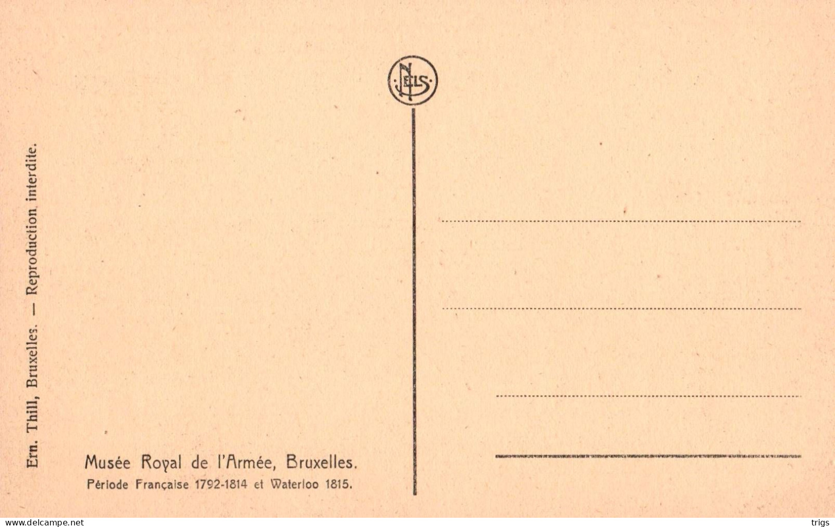 Bruxelles (Musée Royal De L'Armée) - Période Française (1792-1814) Et Waterloo (1815) - Museen