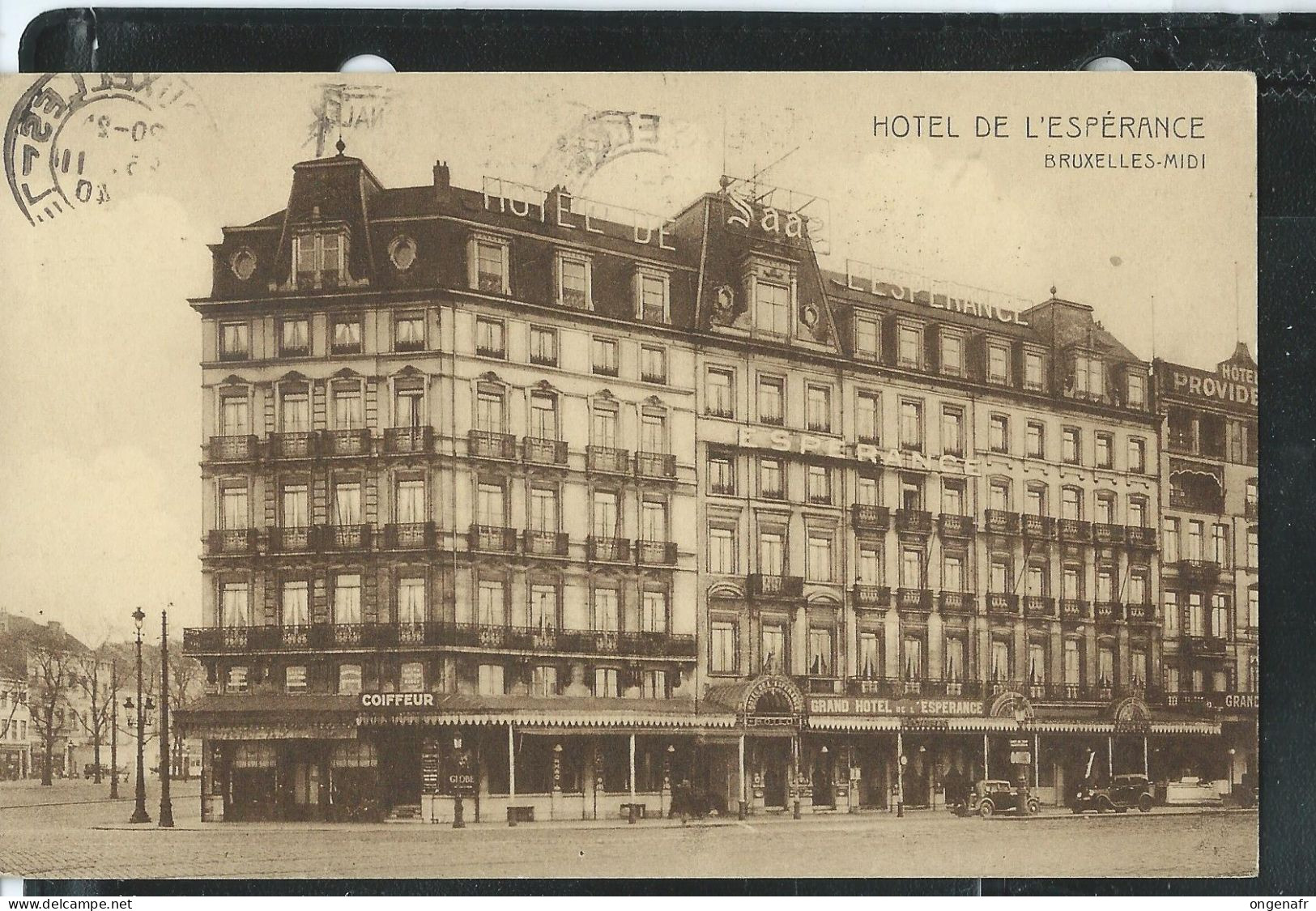 Bruxelles-Midi : HÔTEL De L'Espérance  - Obl. 1940 - St-Gilles - St-Gillis