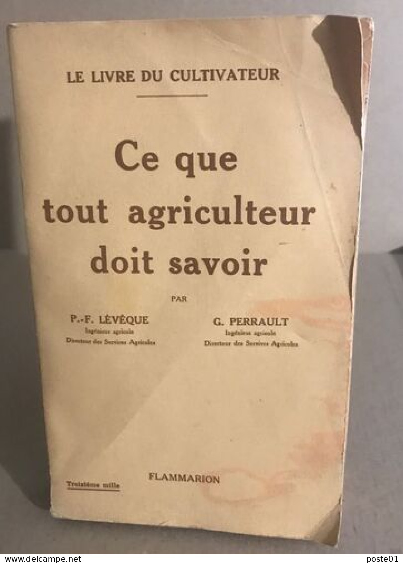 Ce Que Tout Agriculteur Doit Savoir - Encyclopaedia