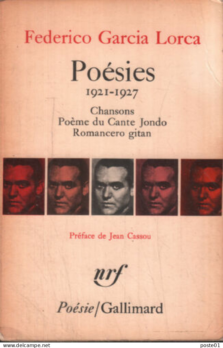 Poésies (1921-1927 ) Chansons-poeme Du Cante Jondo-ramancero Gitan - Autres & Non Classés