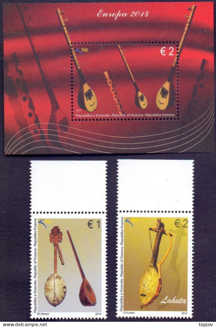 KOSOVO - MUSICAL INSTRUMENTS  - **MNH - 2014 - 2014