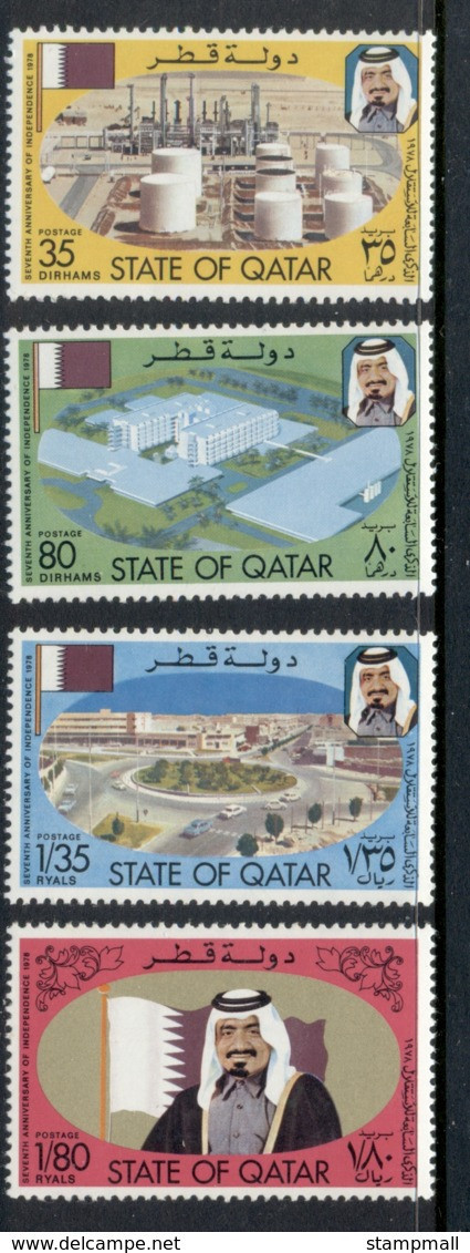 Qatar 1978 Independence 7th Anniv. MUH - Qatar