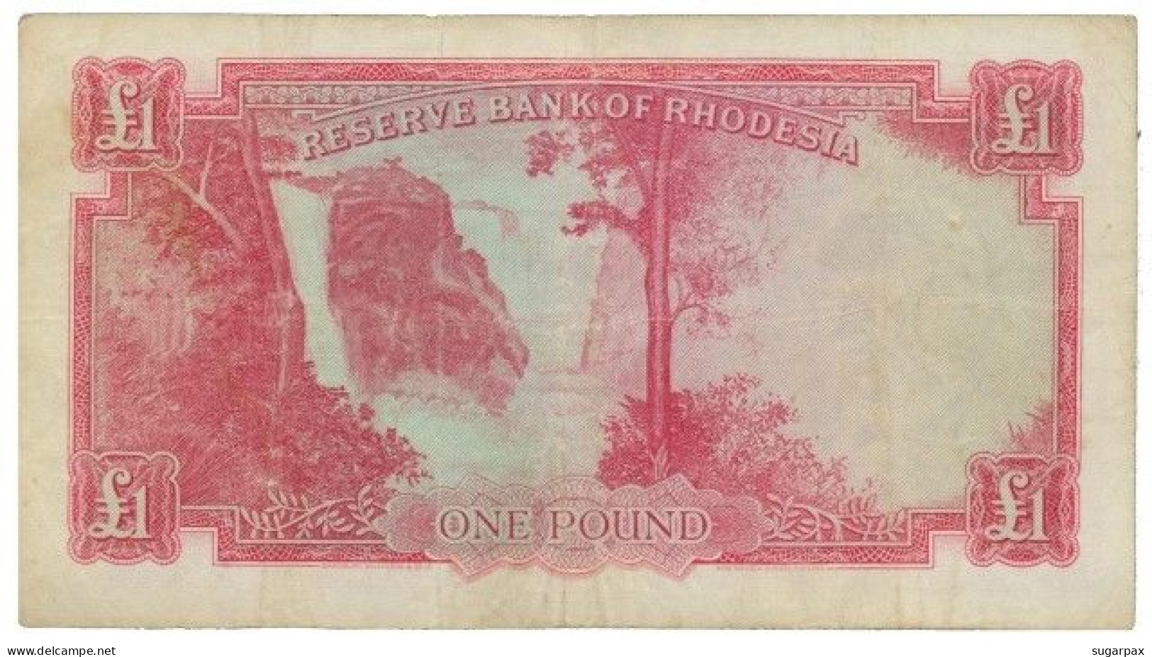 RHODESIA - 1 Pound - 2.11.1964 - Pick 25 - RRRRRRRRRR - Queen Elizabeth II - Rhodésie