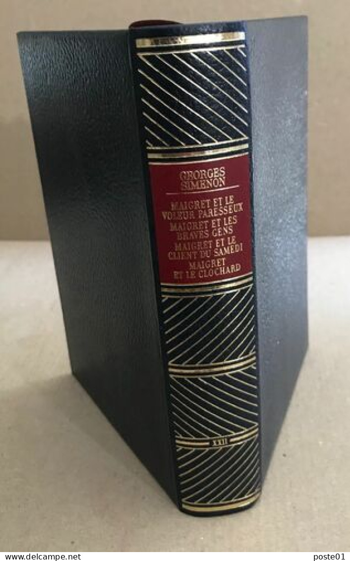 Oeuvres Complètes XII/ Maigret Et Le Voleur Paresseux -maigret Et Les Braves Gens -maigret Et Le Client Du Samedi -maigr - Roman Noir