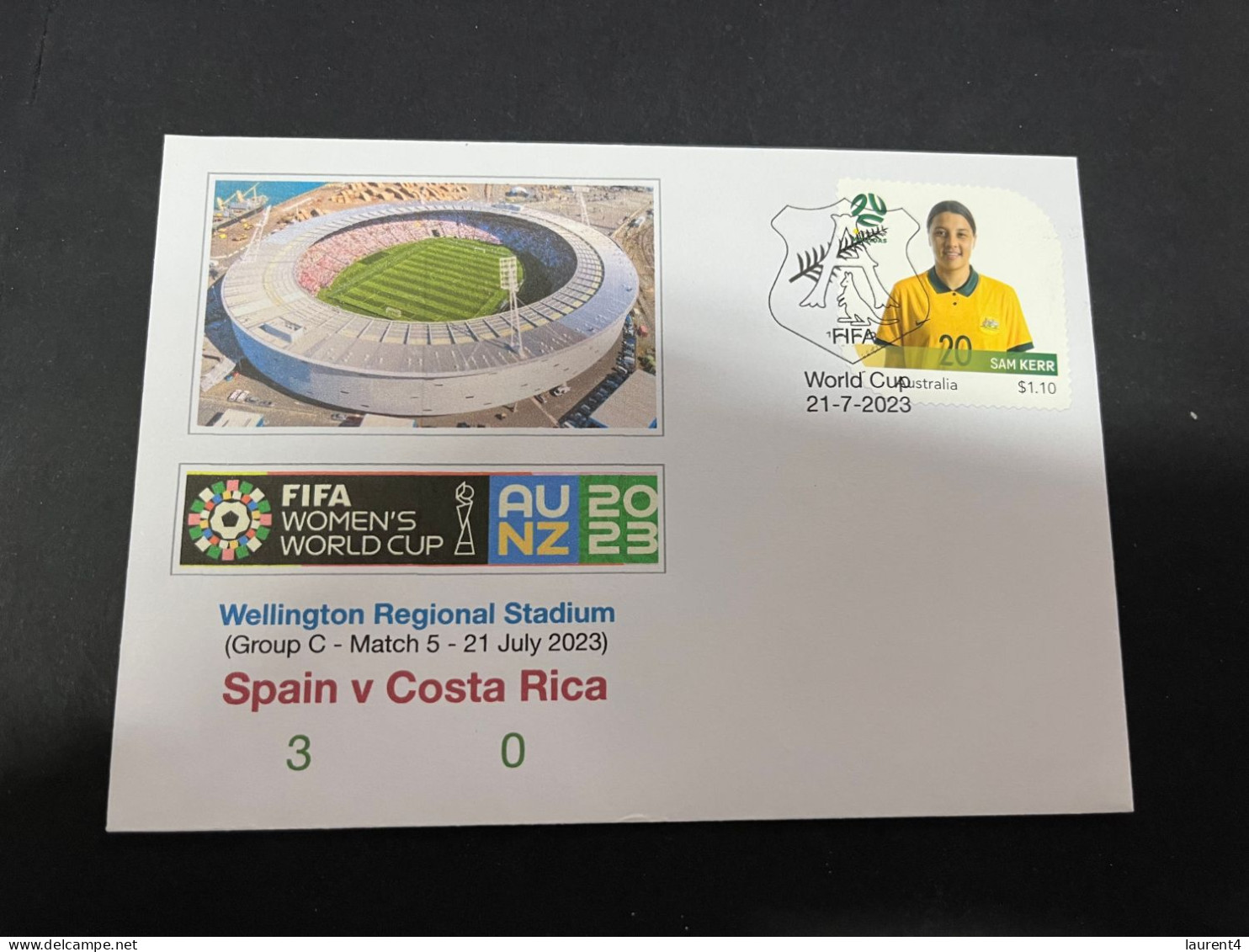 15-2-2024 (4 X 17) FIFA Women World Cup (Australia & New Zealand) 3 Covers (day 2) - Other & Unclassified