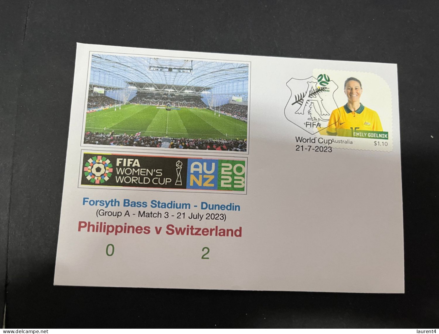 15-2-2024 (4 X 17) FIFA Women World Cup (Australia & New Zealand) 3 Covers (day 2) - Other & Unclassified