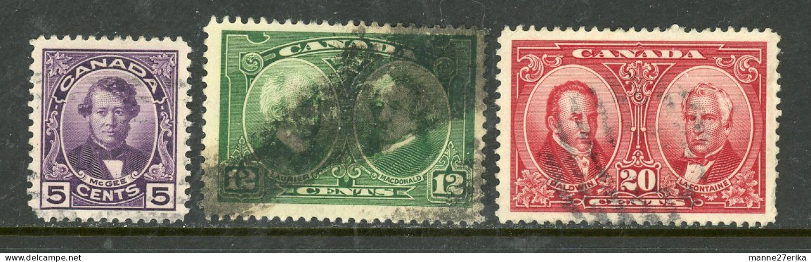 Canada USED 1927 Historical Issue - Oblitérés