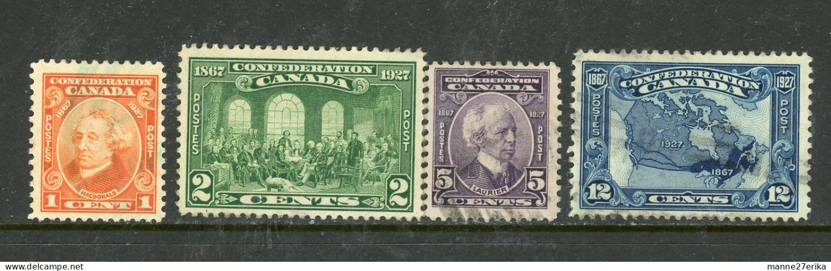 Canada USED 1927 60th Anniversary Of Confederation - Oblitérés