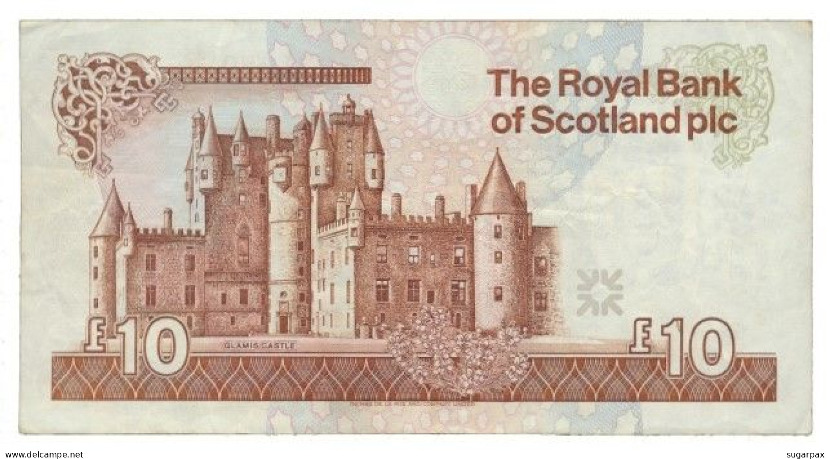 Scotland - 10 Pounds - 28.01.1992 - Pick 353.a1 - Serie B/53 - The Royal Bank Of Scotland Plc - United Kingdom - 10 Pounds