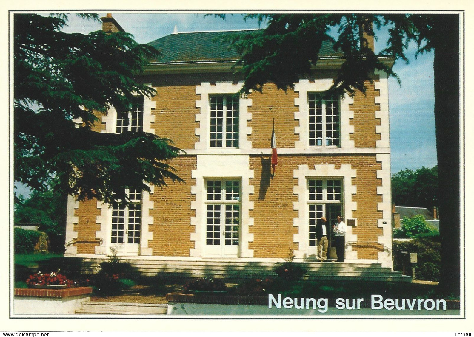 Ref ( 17791 )  Neung Sur Beuvron - L Hotel De Ville - Neung Sur Beuvron