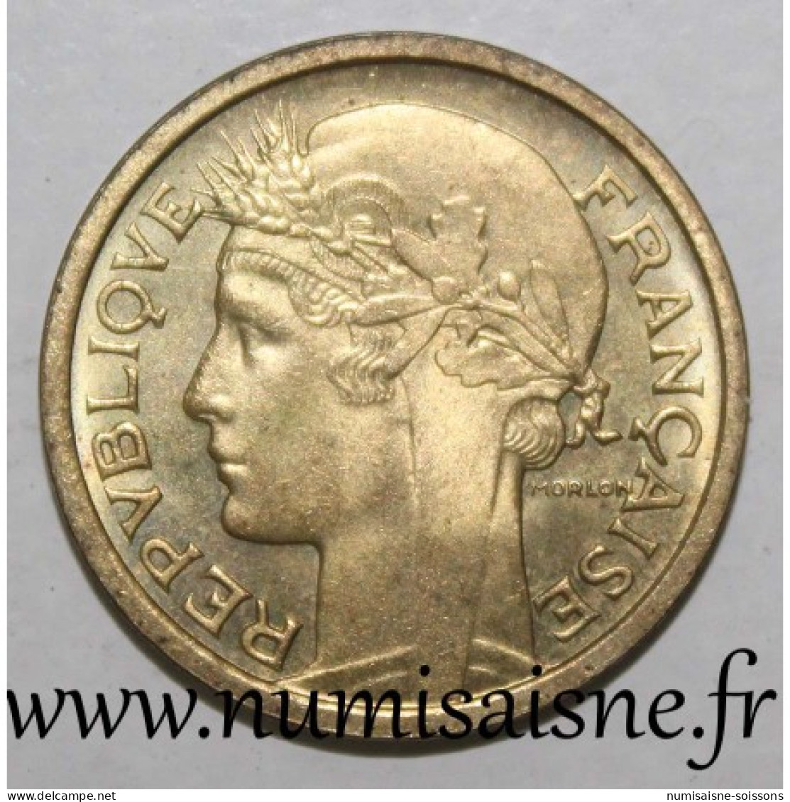 GADOURY 470a - 1 FRANC 1941 - TYPE MORLON - BRONZE ALU - KM 885 - SUP - 1 Franc