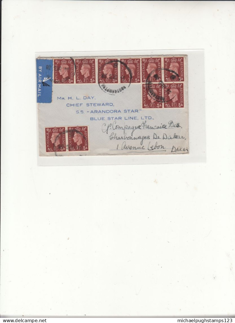 G.B. / Airmail / Senegal - Ohne Zuordnung