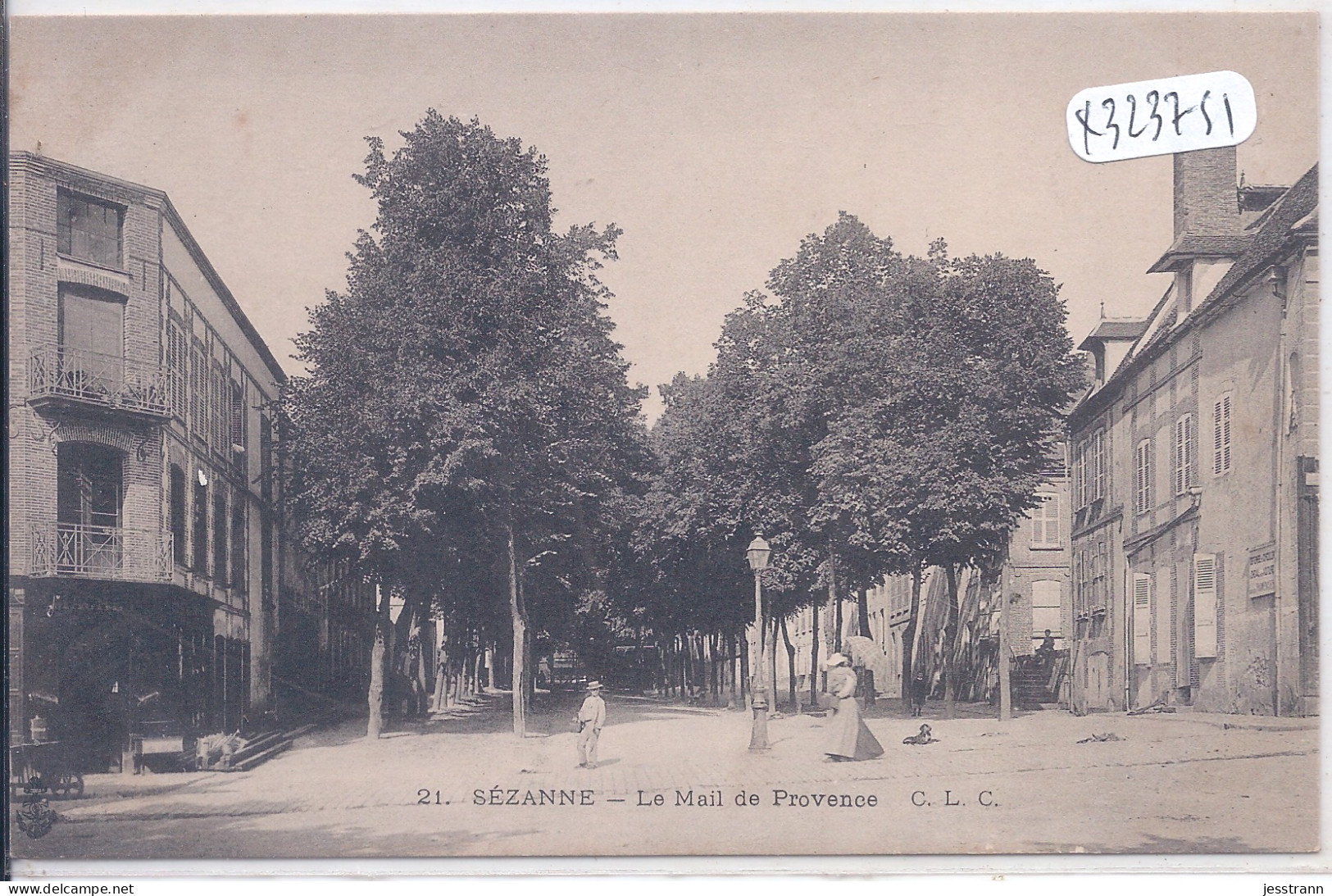 SEZANNE- LE MAIL DE PROVENCE- CLC - Sezanne