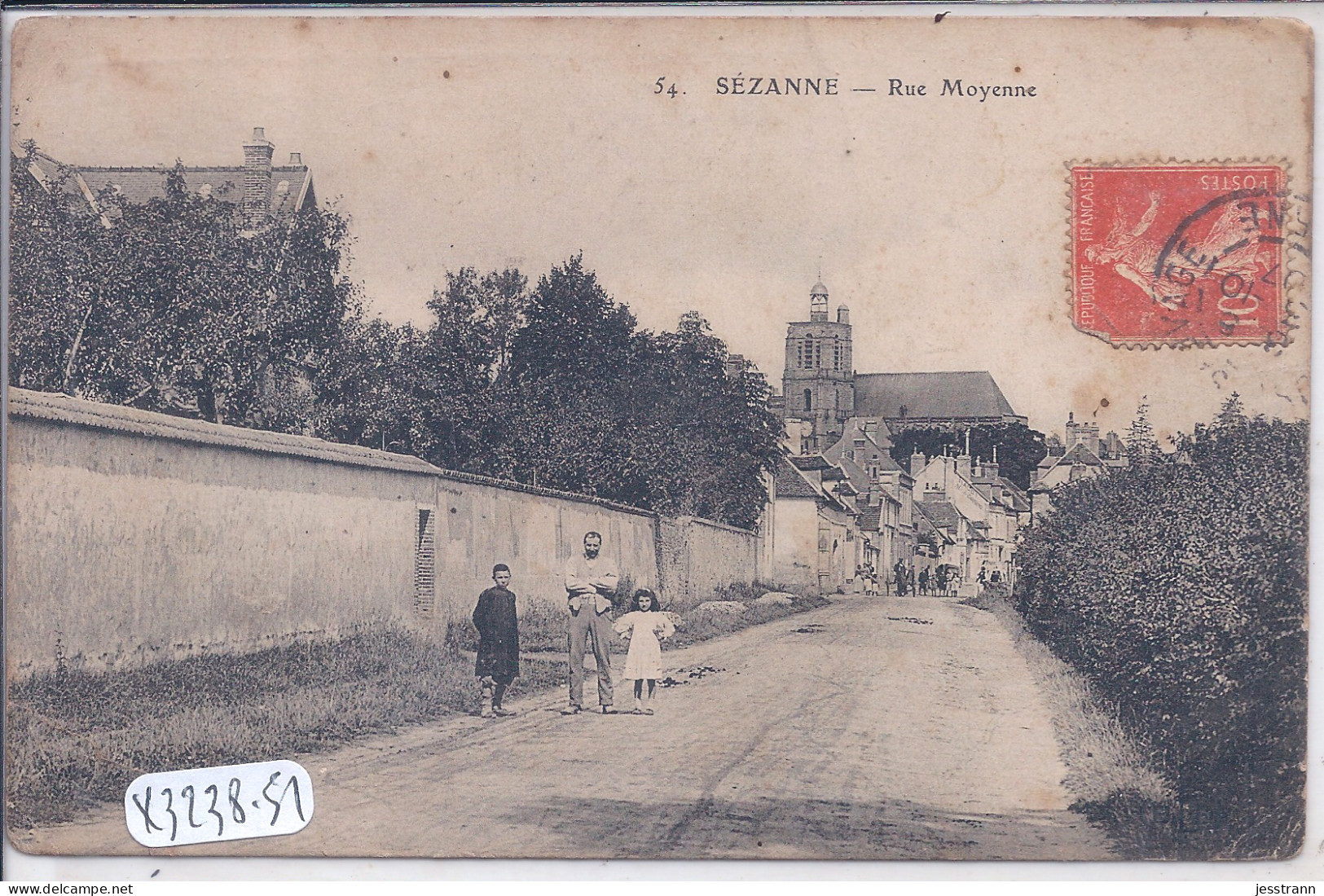 SEZANNE- RUE MOYENNE - Sezanne