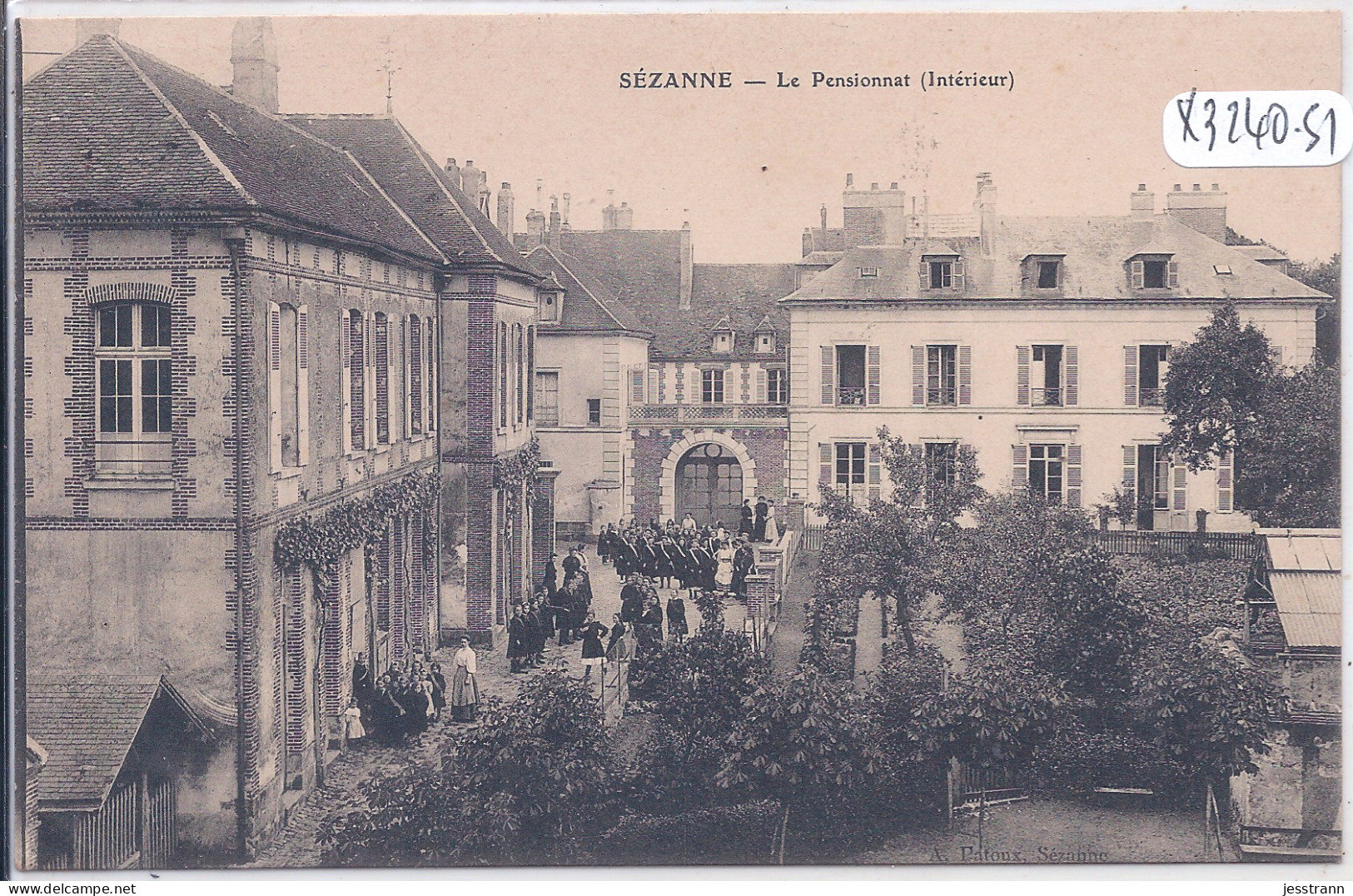 SEZANNE- PENSIONNAT- INTERIEUR - Sezanne