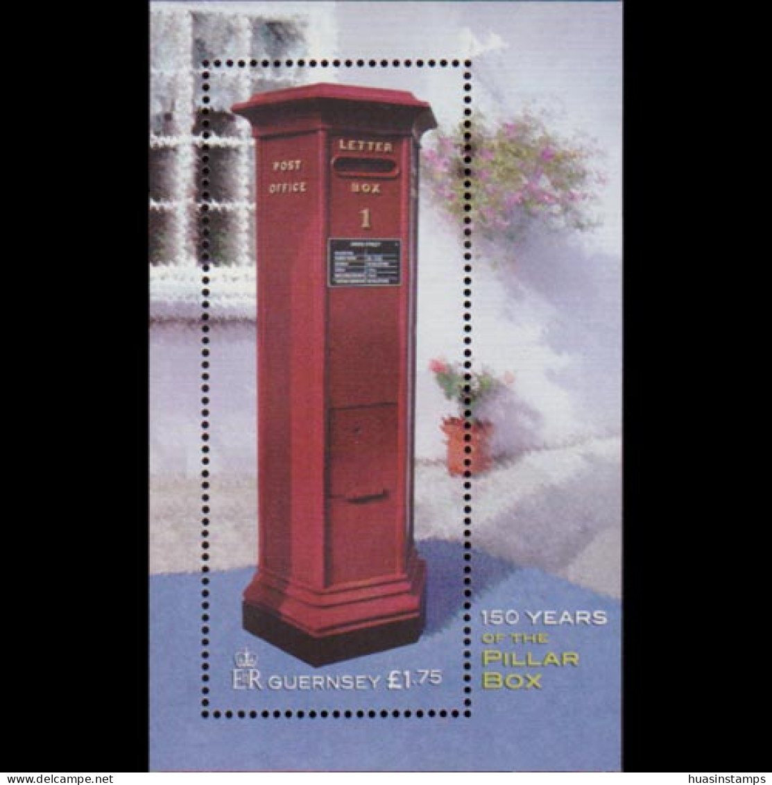 GUERNSEY 2002 - Scott# 768 S/S Mailbox 150th. MNH - Guernesey