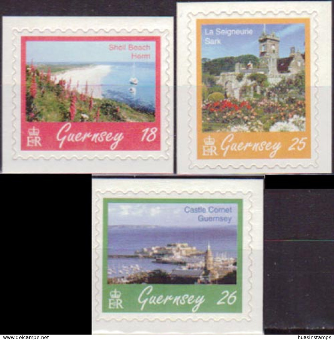 GUERNSEY 1997 - Scott# 593-5 Island Scenes Set Of 3 MNH - Guernesey