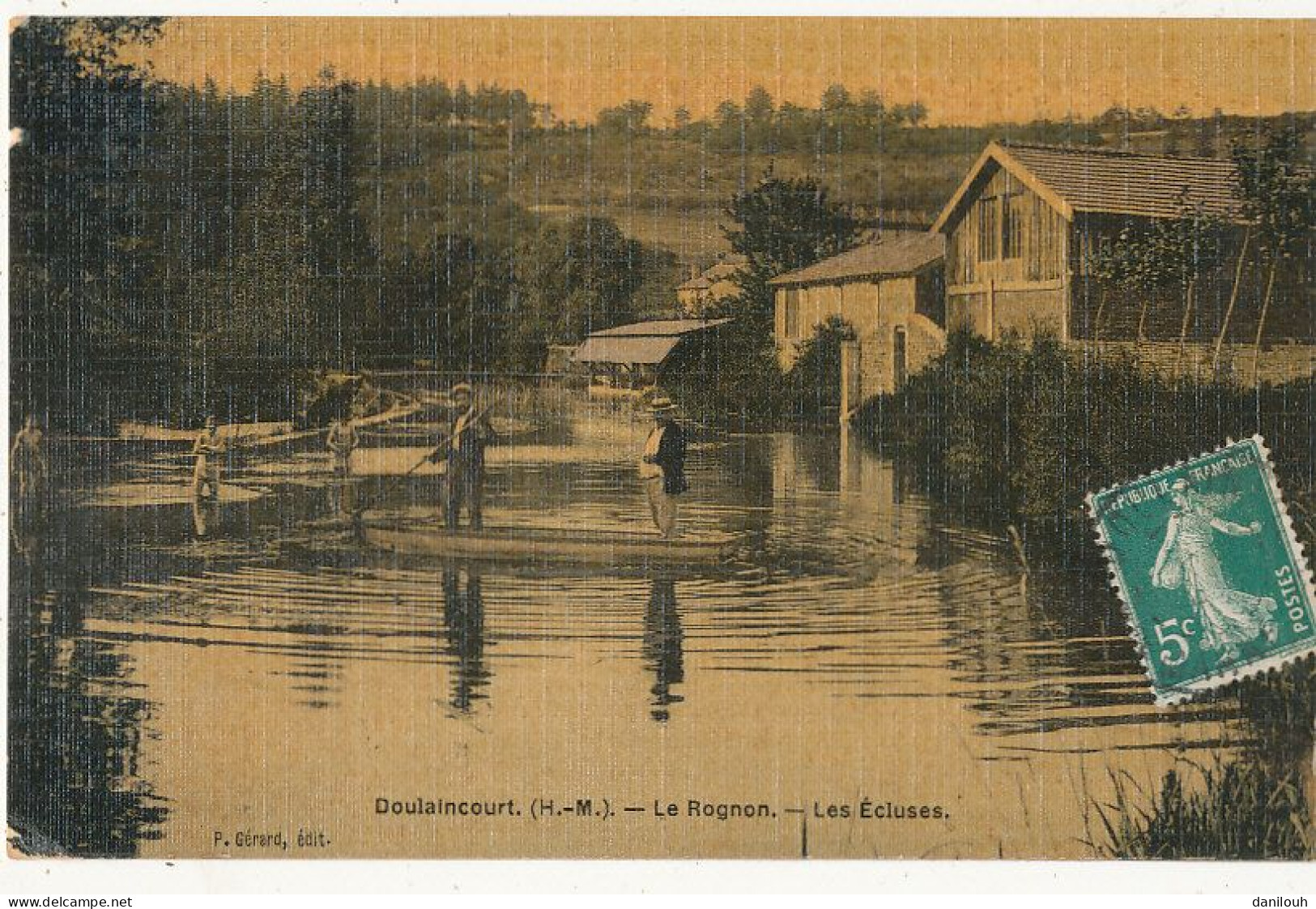 52 // DOULAINCOURT    Le Rognon  Les écluses  ** - Doulaincourt