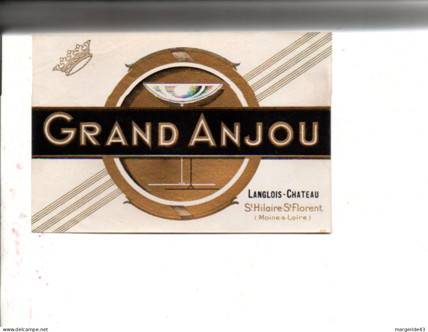 ETIQUETTE GRAND ANJOU LANGLOIS-CHATEAU - Red Wines