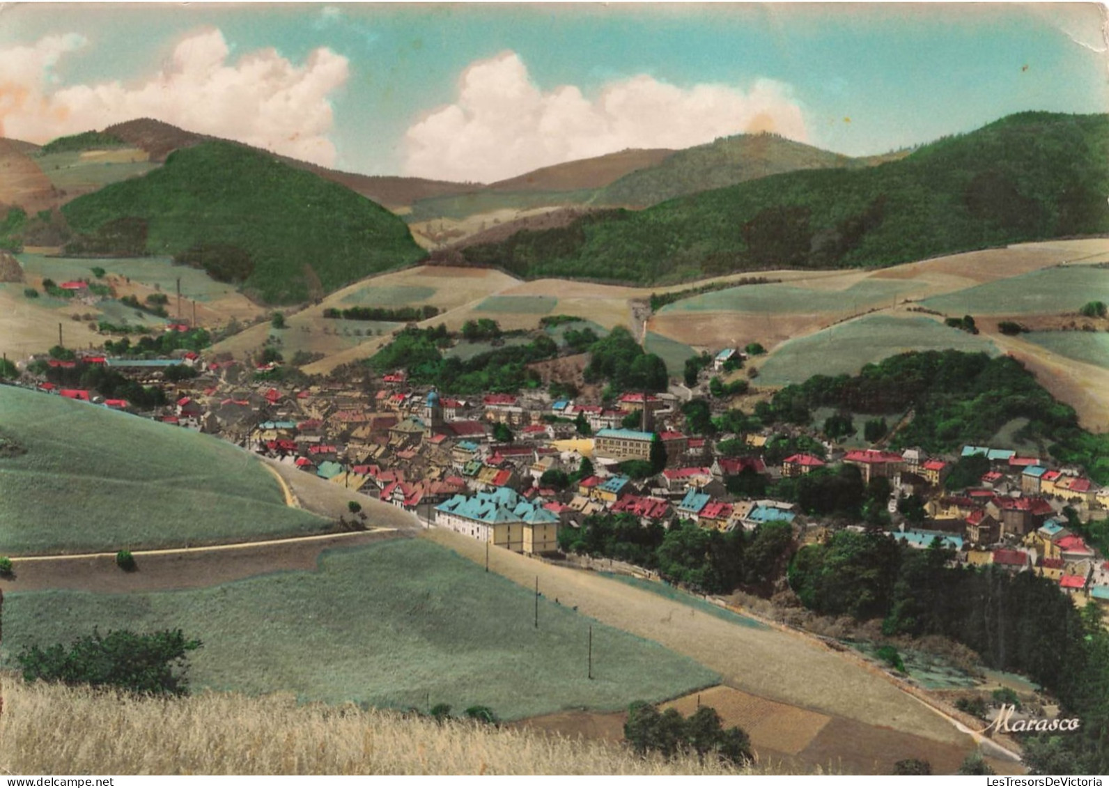 FRANCE - Sainte Marie Aux Mines - Vue Générale De La Ville - Colorisé - Carte Postale - Sainte-Marie-aux-Mines