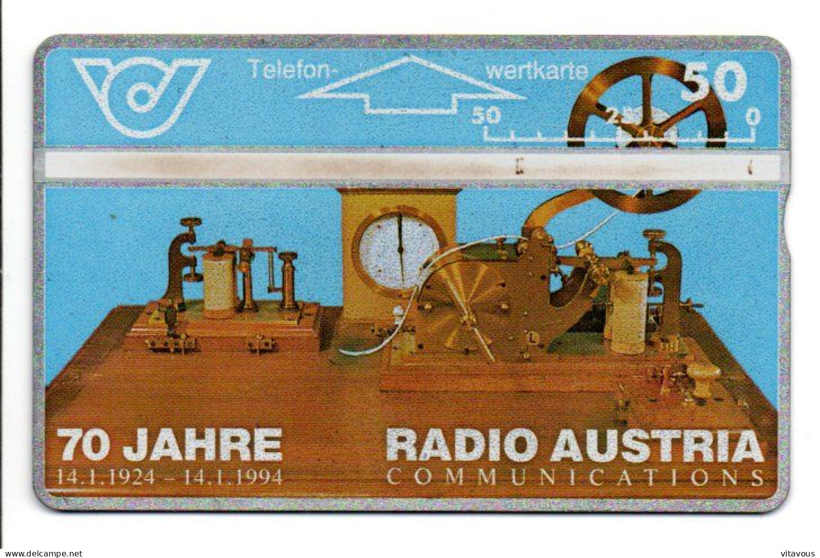 Radio Austria  70 Jahre Télécarte Autriche Phonecard (D 1056) - Oesterreich