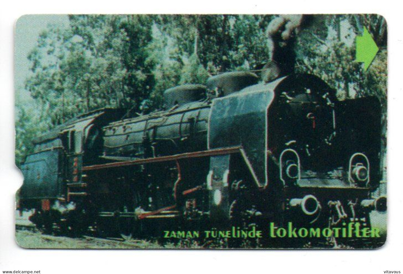 Train Locomotice Train Télécarte Turquie Phonecard Telefonkarte  (D 1058) - Turquie