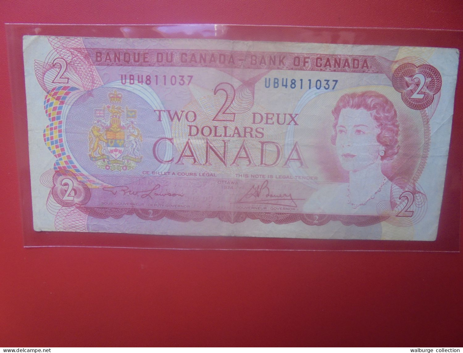 CANADA 2$ 1974 Circuler (B.33) - Canada