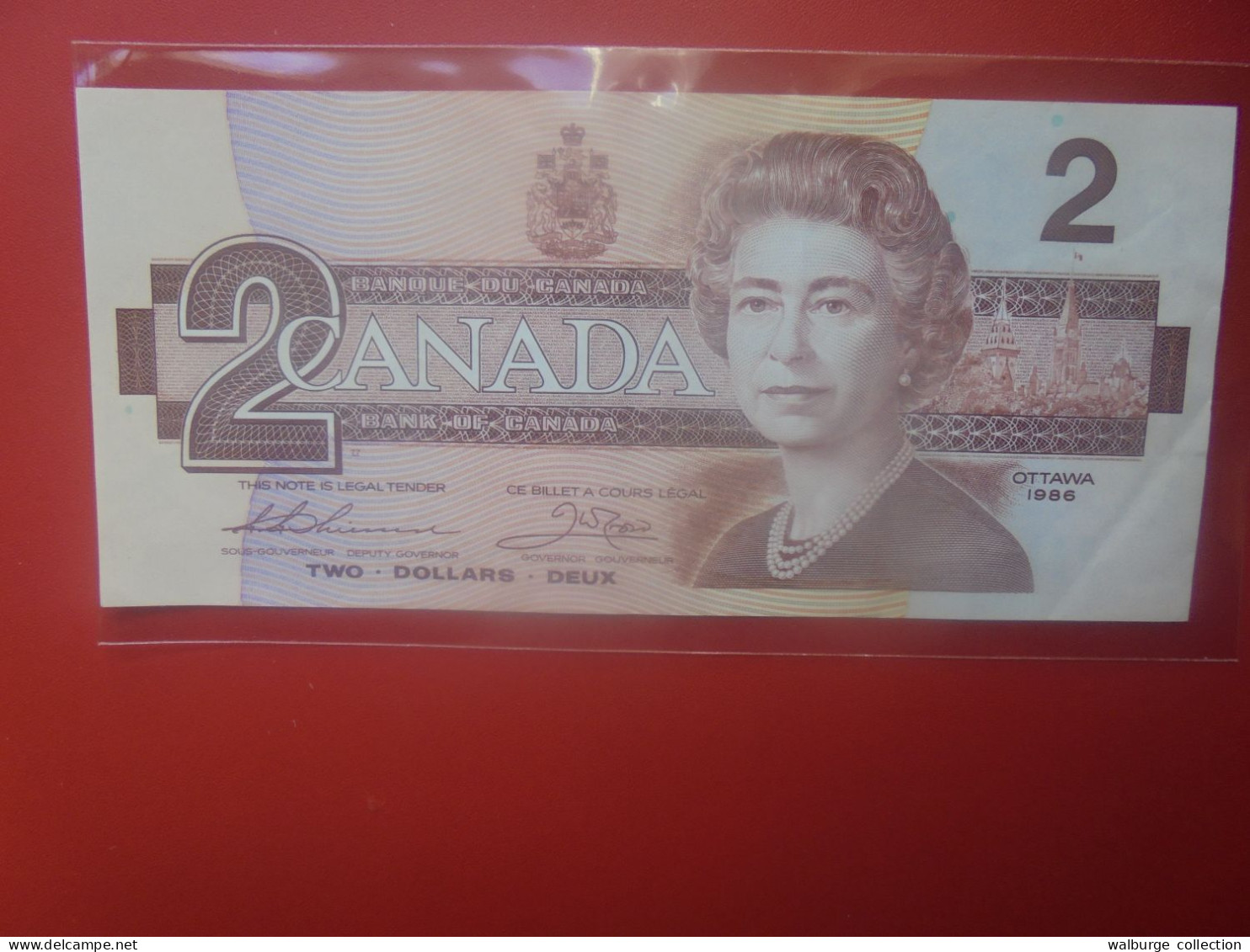 CANADA 2$ 1986 Circuler (B.33) - Canada