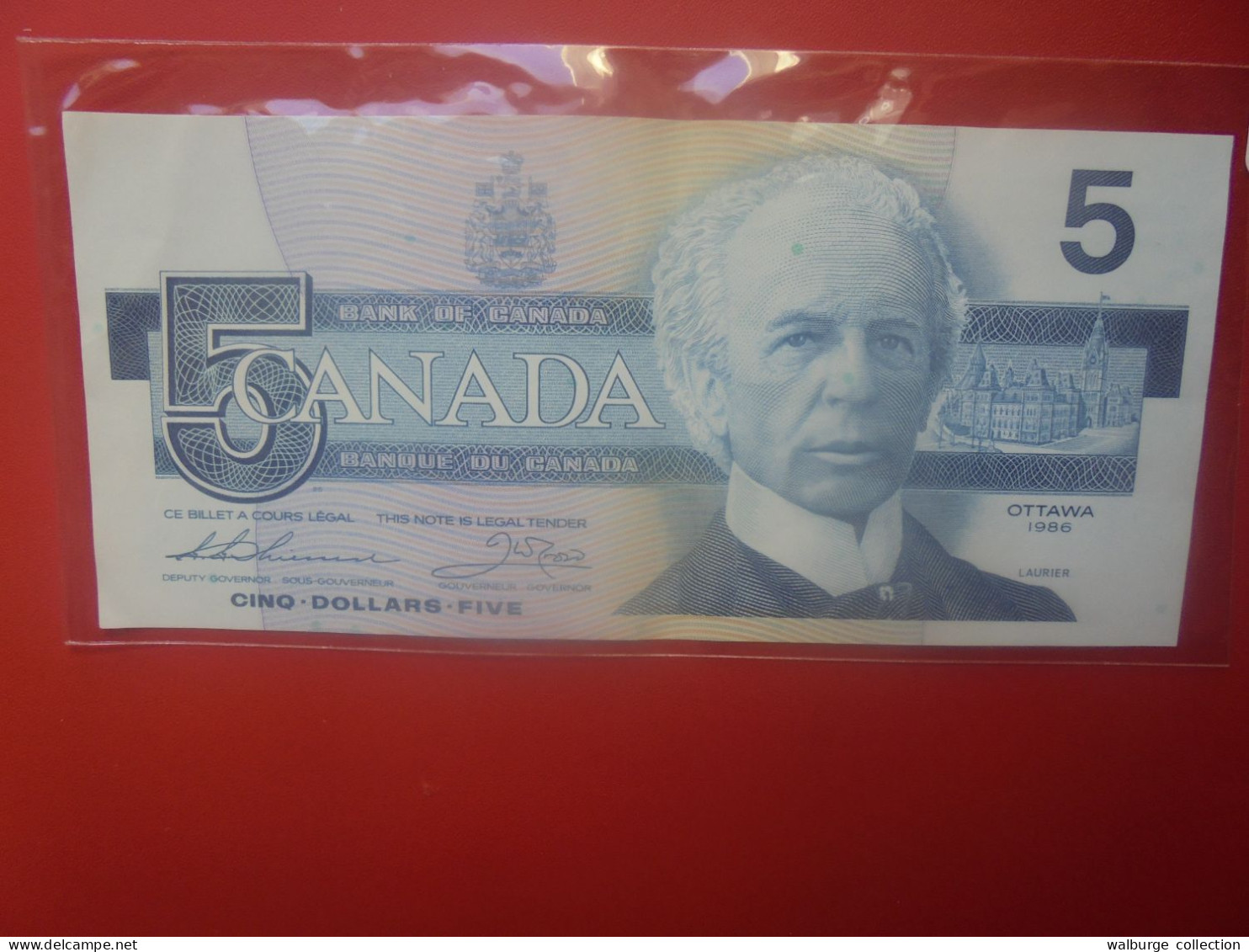 CANADA 5$ 1986 Circuler (B.33) - Canada